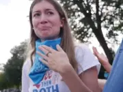 Students for Life Action Member PUNCHED IN THE FACE in front of Supreme Court