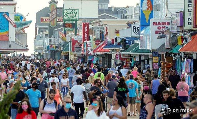 Ocean City, Maryland Boardwalk. h/t Reuters 